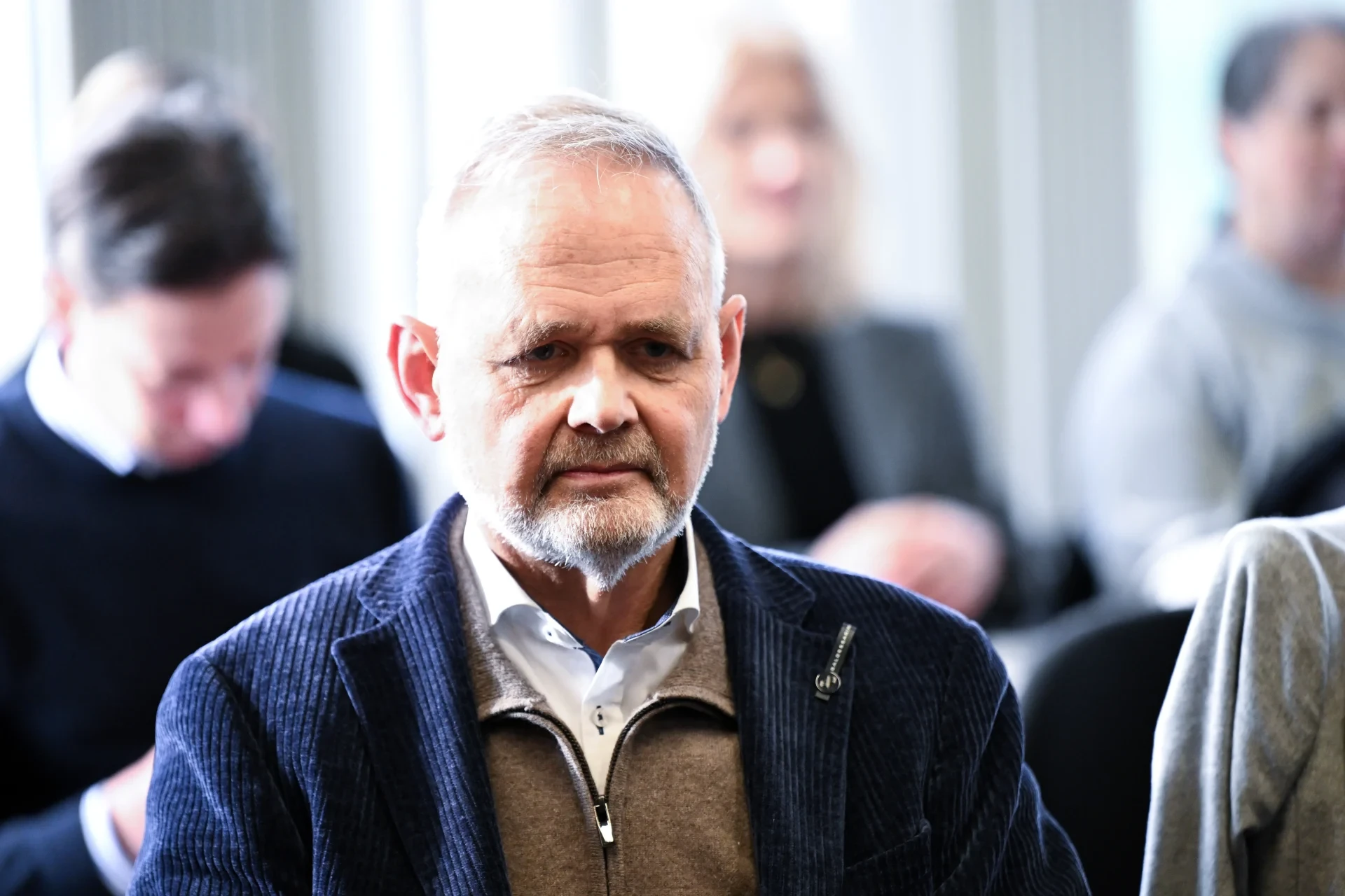 Gynäkologe Joachim Volz im Gerichtssaal
