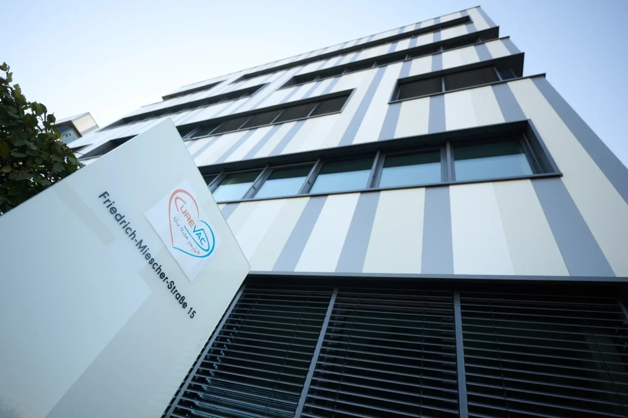 Blick auf den Curevac-Standort der Biontech Group