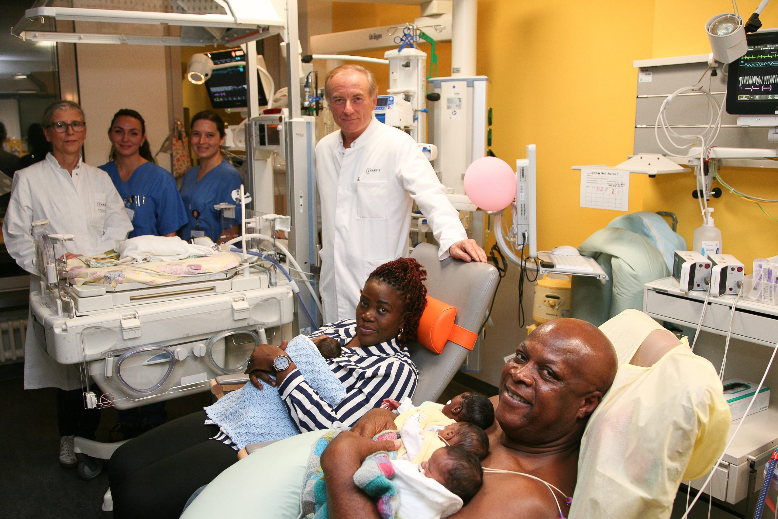 Fünflingsgeburt in Berlin: Seltene medizinische Sensation